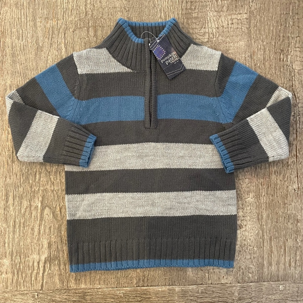NWT Pumpkin Patch Boys Sweater - Size 3